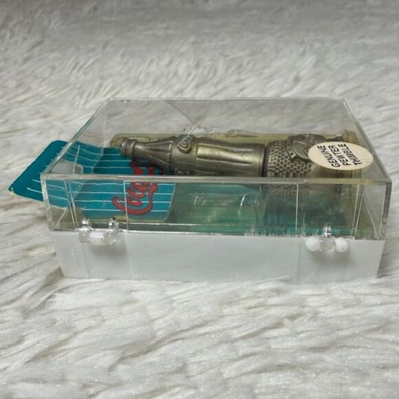 NWOT Vintage 1995 Coca-Cola Genuine Pewter Coke Bottle Thimble - Picture 11 of 13